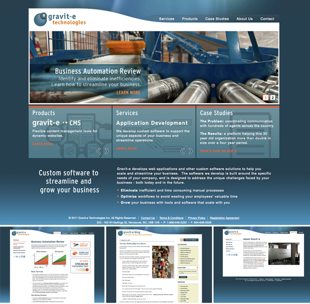 Gravit-E Technologies Website